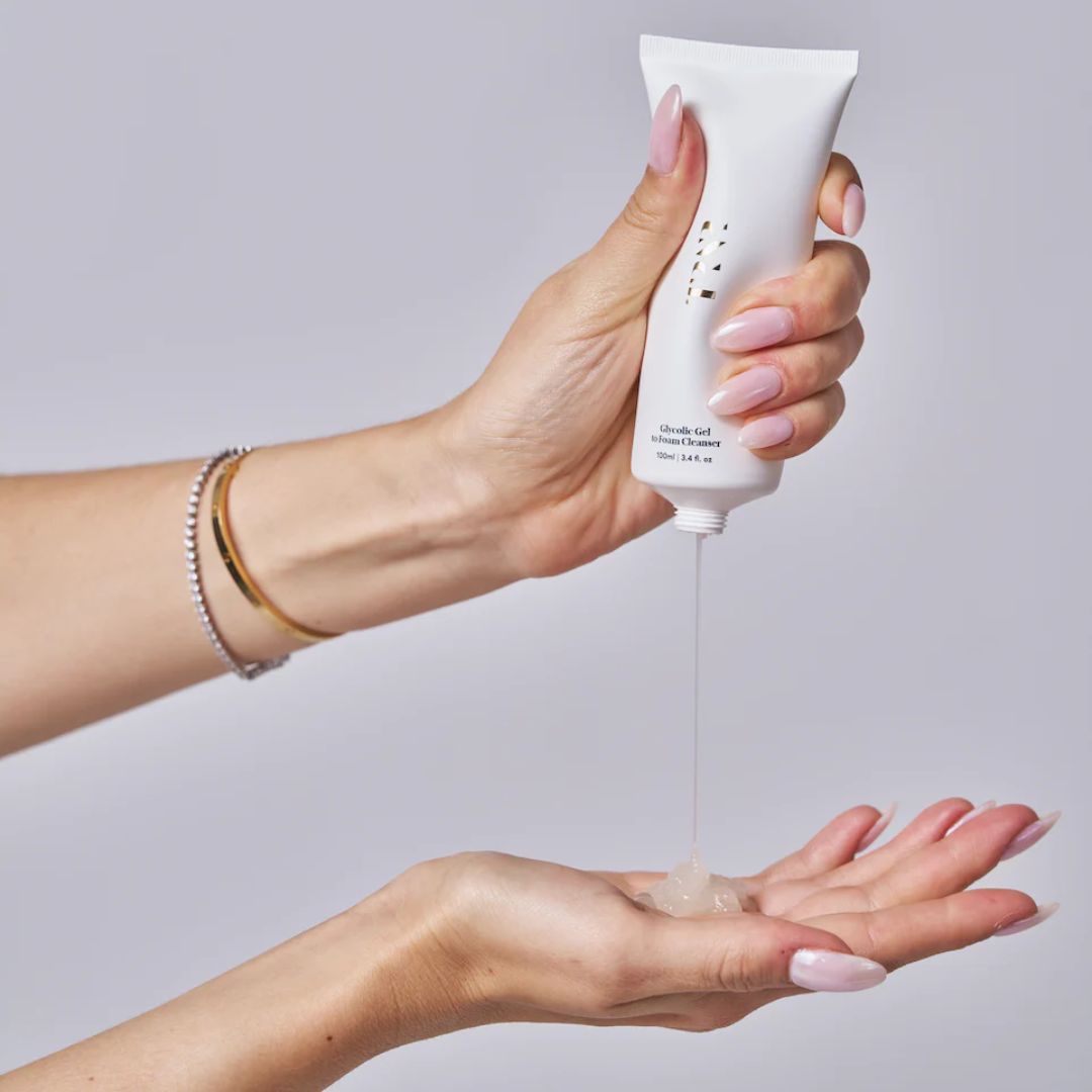 Glycolic Gel To Foam Cleanser